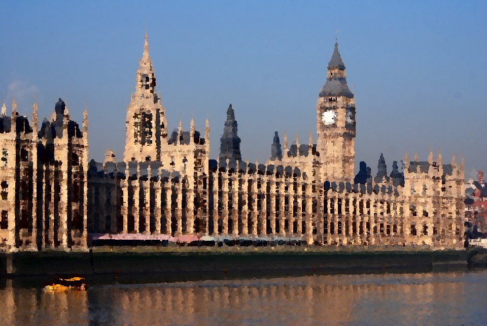 Westminster Palace & Clock Tower - London, England